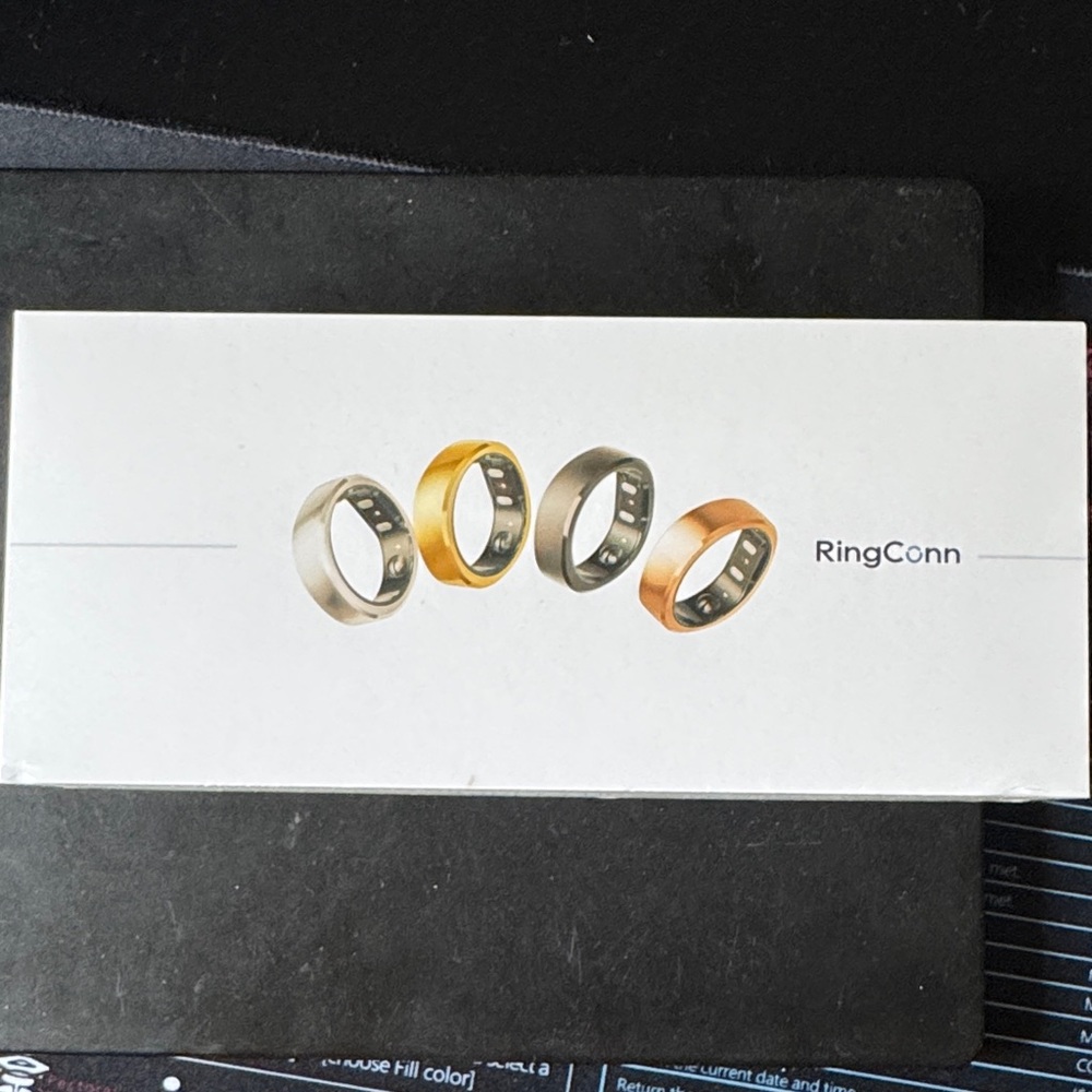 RingConn Smart Rings in silver. Gen 2